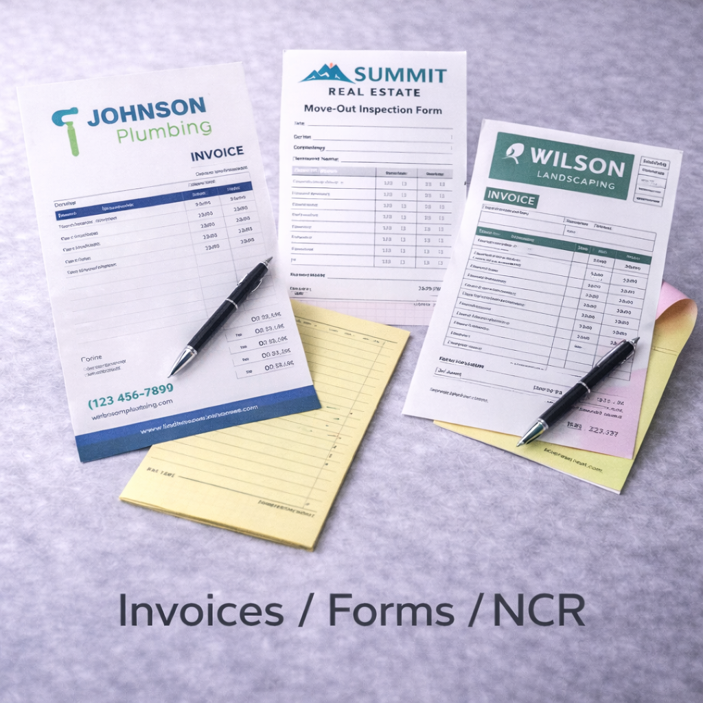 Invoices / Forms / NCR
