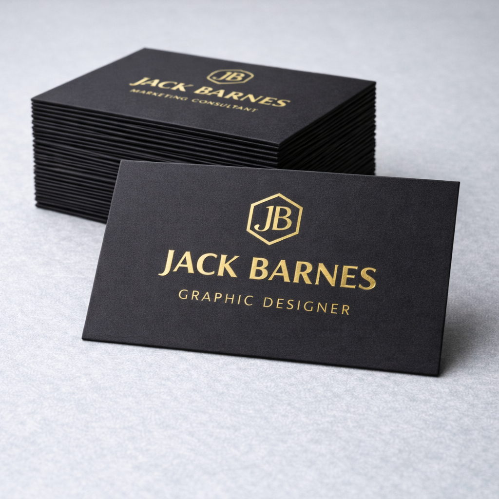 Metallic Foil Cards