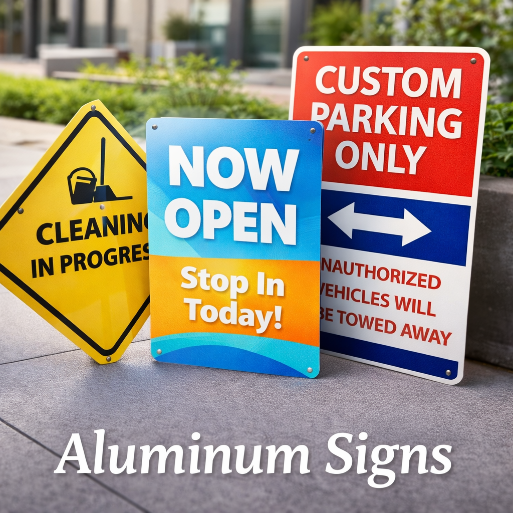 Aluminium Sign