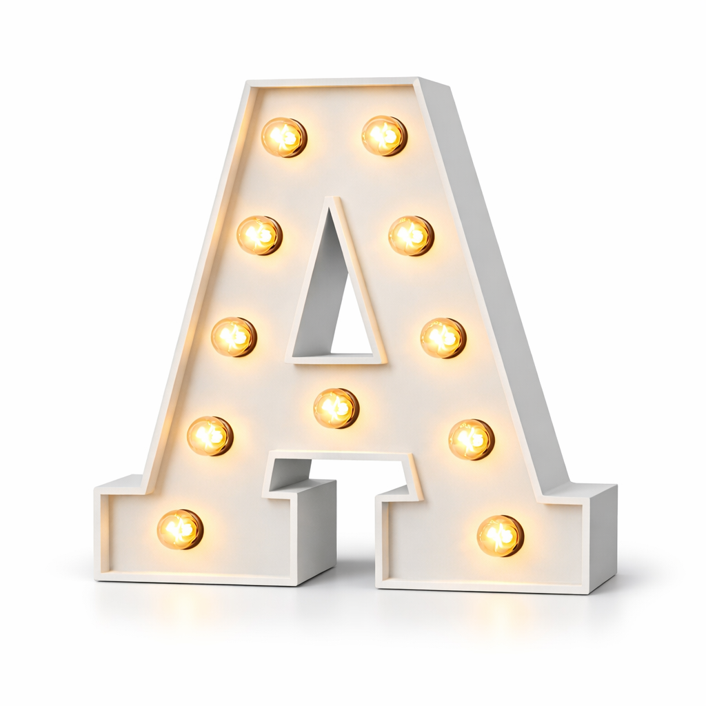 Marquee letter