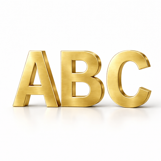 Metal Letters